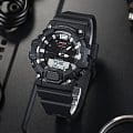 Casio Casio Collection HDC-700-1AVDF (HDC-700-1A) illuminator японские мужские часы на браслете пластик боковой вид