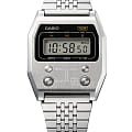 Casio Casio Vintage A1100D-1  A1100D-1 кварцевые мужские часы   циферблат, браслет нержавеющая сталь — вид спереди