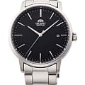 Orient Orient Contemporary RA-AC0E01B  RA-AC0E01B механические мужские часы  черный циферблат, браслет нержавеющая сталь — вид спереди