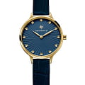 Greenwich Greenwich Wind GW 321.20.38 DBU  GW 321.20.38 DBU кварцевые женские часы  синий циферблат, браслет кожаный — вид спереди