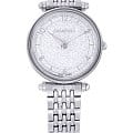 Swarovski Swarovski Crystalline Wonder 5656929  5656929 кварцевые женские часы  серебристый циферблат, браслет нержавеющая сталь — вид спереди