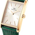 Daniel Wellington Daniel Wellington Bound Crocodile Champagne Sunray Gold DW00100695  наручные женские часы фото под углом.