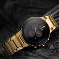 Citizen AT2242-55E наручные мужские часы застежка крупным планом