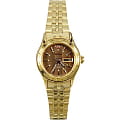 Orient Orient NQ0400FT (FNQ0400FT)  FNQ0400FT механические женские часы  коричневый циферблат, браслет  — вид спереди