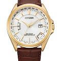 Citizen Citizen Eco-Drive CB0253-19A  CB0253-19A кварцевые мужские часы  белый циферблат, браслет кожаный — вид спереди