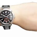 Casio Casio Collection MTP-E350D-1B  наручные мужские часы фото под углом.