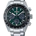 Seiko Seiko Prospex Speedtimer SSC933P1 Speedtimer SSC933P1 кварцевые мужские часы  зеленый циферблат, браслет нержавеющая сталь — вид спереди