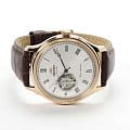 Orient Orient Automatic AG00001S механические мужские часы часы, крупный план серебристый циферблат