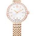 Swarovski Swarovski Certa 5672981  5672981 кварцевые женские часы  белый циферблат, браслет нержавеющая сталь с pvd-покрытием — вид спереди