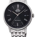 Orient Orient Contemporary RA-AC0J02B  RA-AC0J02B механические мужские часы  черный циферблат, браслет нержавеющая сталь — вид спереди