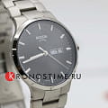 Boccia Titanium Boccia Titanium 3649-03 кварцевые мужские часы часы, крупный план черный циферблат