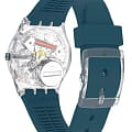 Swatch Swatch Gent Biosourced Standard SO28K700 швейцарские наручные женские часы заводная головка с логотипом Swatch
