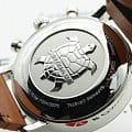 Certina Certina DS Caimano Chronograph C035.417.16.037.01 DS Caimano — детали корпуса и кожаный