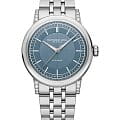Raymond Weil Raymond Weil 2125-STS-50011  2125-STS-50011 механические женские часы  голубой циферблат, браслет нержавеющая сталь — вид спереди