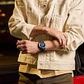 Casio Casio Edifice Sospensione ECB-40NP-1ADF (ECB-40NP-1A) мужские часы синий циферблат на запястье