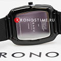 Obaku Obaku Ultra Slim V267GXMIMB  датские мужские часы на браслете сталь с ip покрытием боковой вид