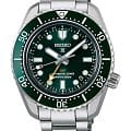 Seiko Seiko Prospex Sea SPB381J1 Sea SPB381J1 механические мужские часы  зеленый циферблат, браслет нержавеющая сталь — вид спереди