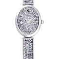 Swarovski Swarovski Crystal Rock Oval 5656881  5656881 кварцевые женские часы  серебристый циферблат, браслет нержавеющая сталь — вид спереди