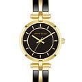 Anne Klein Anne Klein Trend 3916BKGB  3916BKGB кварцевые женские часы  черный циферблат, браслет сталь c pvd покрытием — вид спереди