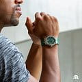 Maurice Lacroix Maurice Lacroix Aikon Automatic AI6008-SS000-630-5 aikon швейцарские мужские часы на браслете каучук боковой вид