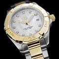 TAG Heuer TAG Heuer Aquaracer WBD1422.BB0321 aquaracer швейцарские женские часы на браслете сталь + золото боковой вид