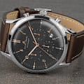 Jacques Lemans Jacques Lemans Retro Classic 1-2068O  австрийские мужские часы на браслете кожаный боковой вид
