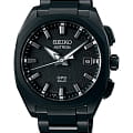 Seiko Seiko Astron GPS SSJ009J1  SSJ009J1 кварцевые мужские часы  черный циферблат, браслет титановый — вид спереди