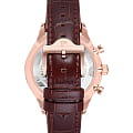 Jacques Philippe Jacques Philippe Gallant JPQGC033123  швейцарские мужские часы на браслете кожаный боковой вид