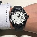 TAG Heuer TAG Heuer Aquaracer WAY108A.FT6141  наручные мужские часы фото под углом.
