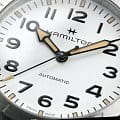 Hamilton Hamilton Khaki Field Mechanical H70225910 женские часы белый циферблат на запястье