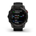 Garmin 010-02582-11 наручные мужские часы застежка крупным планом