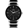 Rado Rado Centrix Automatic R30018152  R30018152 механические мужские часы  черный циферблат, браслет сталь + высокотехнологичная плазменная керамика — вид спереди