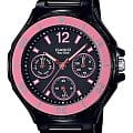 Casio Casio Collection LRW-250H-1A2  LRW-250H-1A2VEF кварцевые женские часы  черный циферблат, браслет пластик — вид спереди
