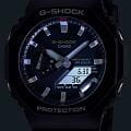 Casio Casio G-Shock GA-2100RL-1A g-shock японские мужские часы на браслете пластик боковой вид