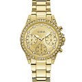Guess Guess W1293L2  W1293L2 кварцевые женские часы  золотой циферблат, браслет сталь с ip покрытием — вид спереди