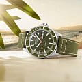 Mido Mido Ocean Star Tribute M026.830.18.091.00 механические мужские часы часы, крупный план зеленый циферблат