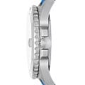 Fossil Fossil Blue FS5998  американские мужские часы на браслете силикон боковой вид