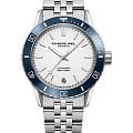 Raymond Weil Raymond Weil Freelancer 2755-ST3-30001  2755-ST3-30001 механические женские часы  серебристый циферблат, браслет нержавеющая сталь — вид спереди