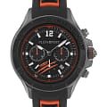Plein Sport Plein Sport PS6BA0324  PS6BA0324 кварцевые мужские часы  черный циферблат, браслет силикон — вид спереди