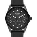 Lee Cooper Lee Cooper LC07626.651  LC07626.651 кварцевые мужские часы  черный циферблат, браслет каучук — вид спереди