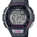 Casio Casio Collection LWS-2000H-1AVEF  LWS-2000H-1AVEF кварцевые женские часы  серый циферблат, браслет пластик — вид спереди