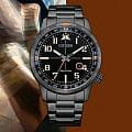 Citizen Citizen Eco-Drive BM7555-83E  — детали корпуса и нержавеющая сталь с ip-покрытием