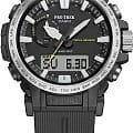 Casio PRW-61-1A наручные мужские часы застежка крупным планом