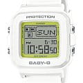 Casio Casio Baby-G BGD-10K-7DR (BGD-10K-7)  BGD-10K-7 электронные женские часы  серый циферблат, браслет пластик — вид спереди
