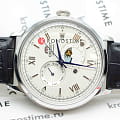 Orient Orient Sun & Moon RA-AK0802S sun and moon японские мужские часы на браслете кожаный боковой вид