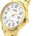 Casio Casio Collection MTP-V002G-7B2UDF (MTP-V002G-7B2) MTP-V002G-7B2 оригинальные мужские часы в комплекте с фирменной коробкой и гарантийным талоном