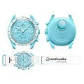 Swatch Swatch x Omega Bioceramic Moonswatch Mission to Uranus SO33L100 swatch x omega moonwatch швейцарские женские часы на браслете нейлон боковой вид