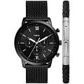 Fossil Fossil Neutra Chronograph FS5786SET  наручные мужские часы фото под углом.
