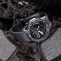 Casio Casio Edifice ECB-900PB-1ADR (ECB-900PB-1A) кварцевые мужские часы часы, крупный план черный циферблат