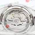 Seiko Seiko Seiko 5 SNK563J1 5 regular японские мужские часы на браслете нержавеющая сталь боковой вид